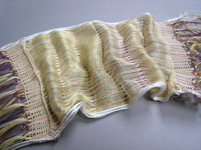 Linen weave detail