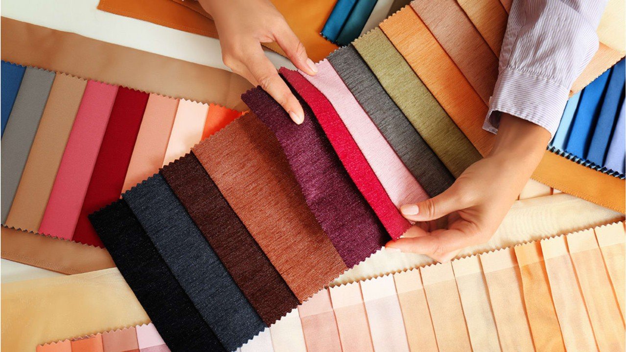 Fabric swatches selection