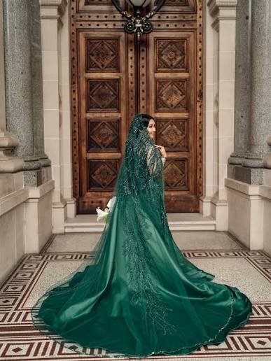 Finished Satin Evening Dress