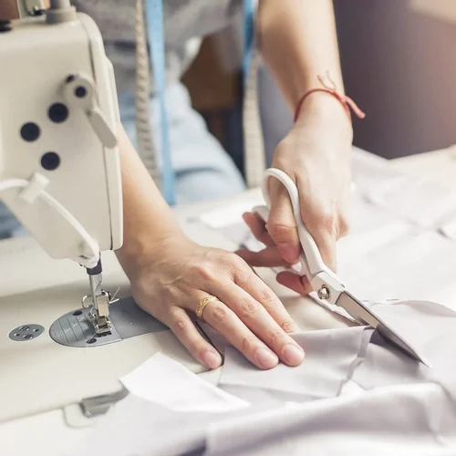 Handcrafted custom stitching detail